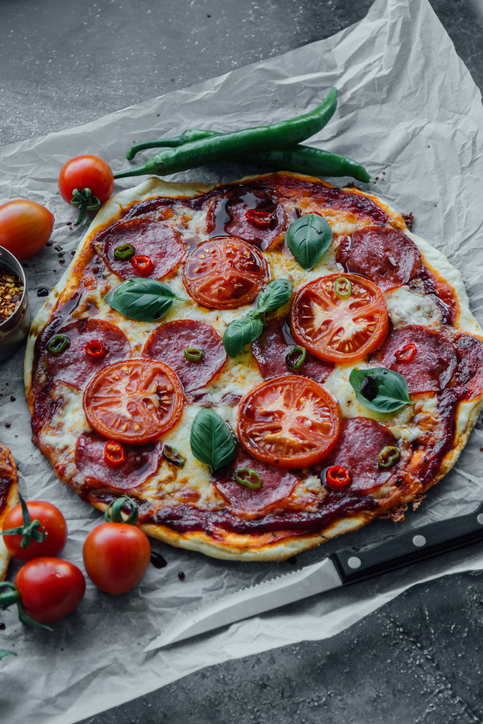 Vitale Recipes – Hot Genoa pizza